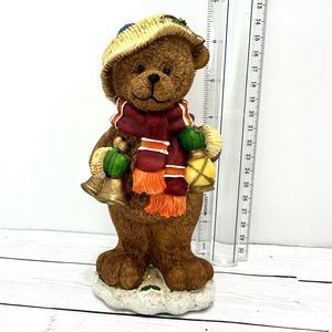 Ceramics Bear Christmastime